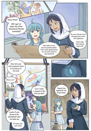 The Last Naiad prologue page