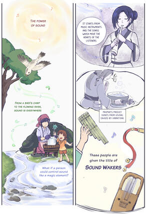 Sound Wakers Intro page