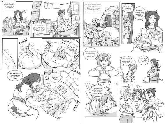 Lucky Qilin page 02-03