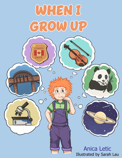 Hired to design the cover and illustrations in this picture book.