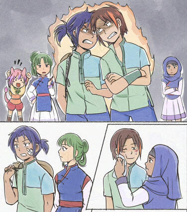 Sound Wakers: Toma vs his rival Kei