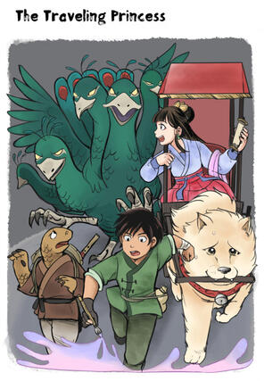 The Travelling Princess zine