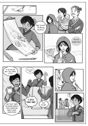 The Traveling Princess comic page 2